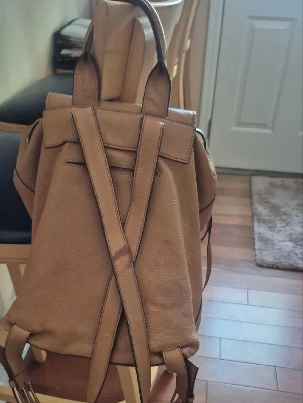 Tory Burch smooth cognac